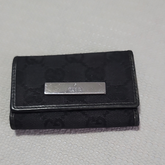 Gucci GG Monogram Canvas Key Wallet - Picture 1 of 10
